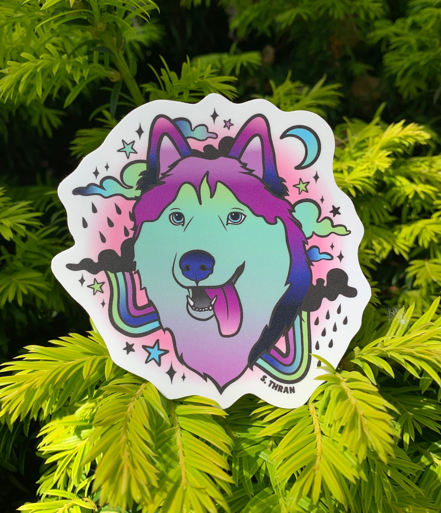 Mika - Siberian Husky Sticker
