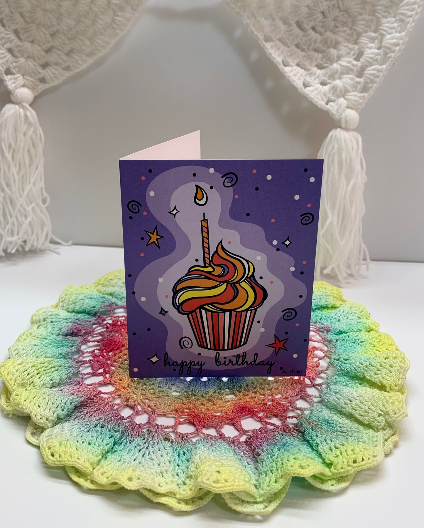 Cupcake Birthday Card