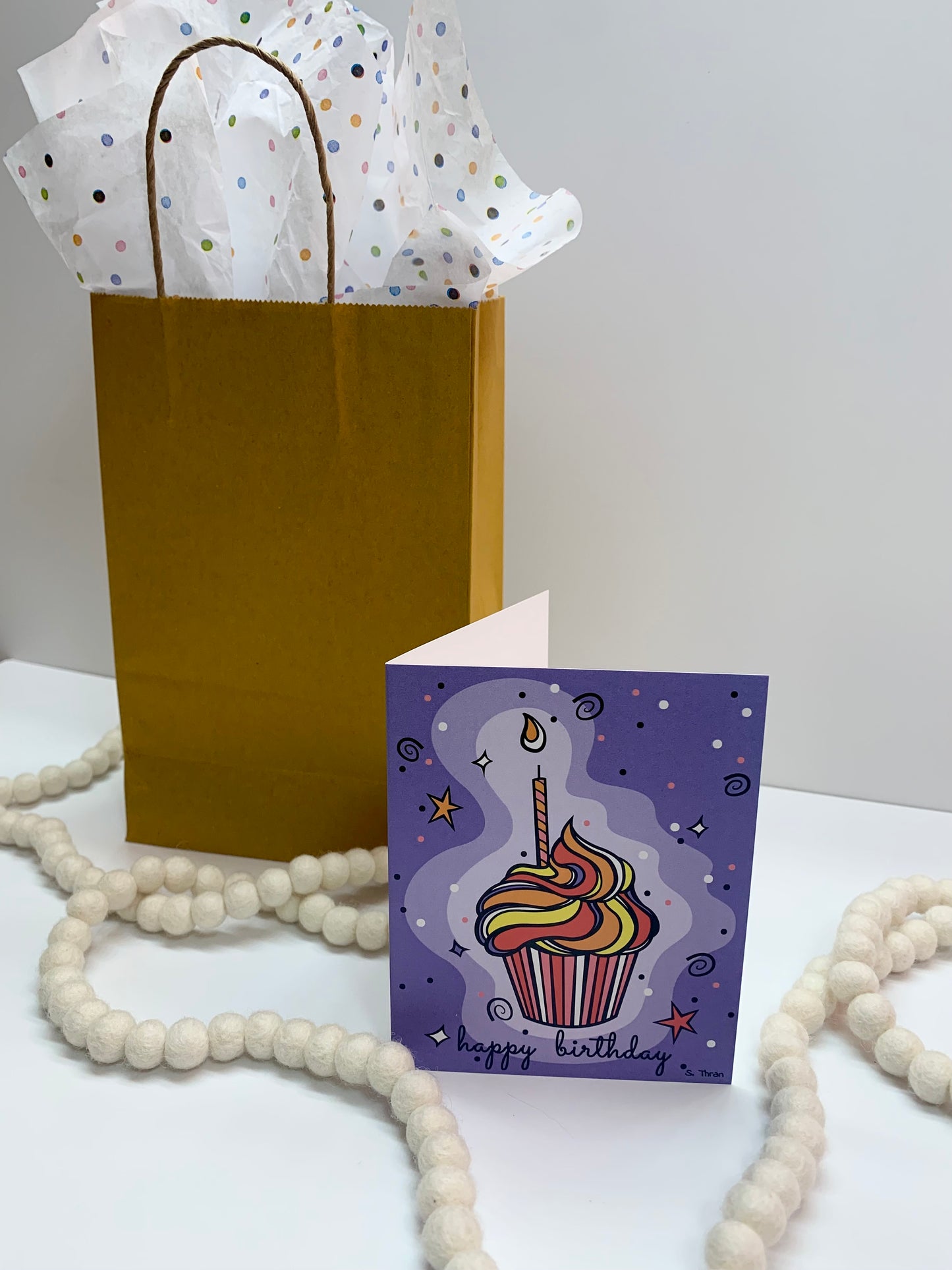 Cupcake Birthday Card