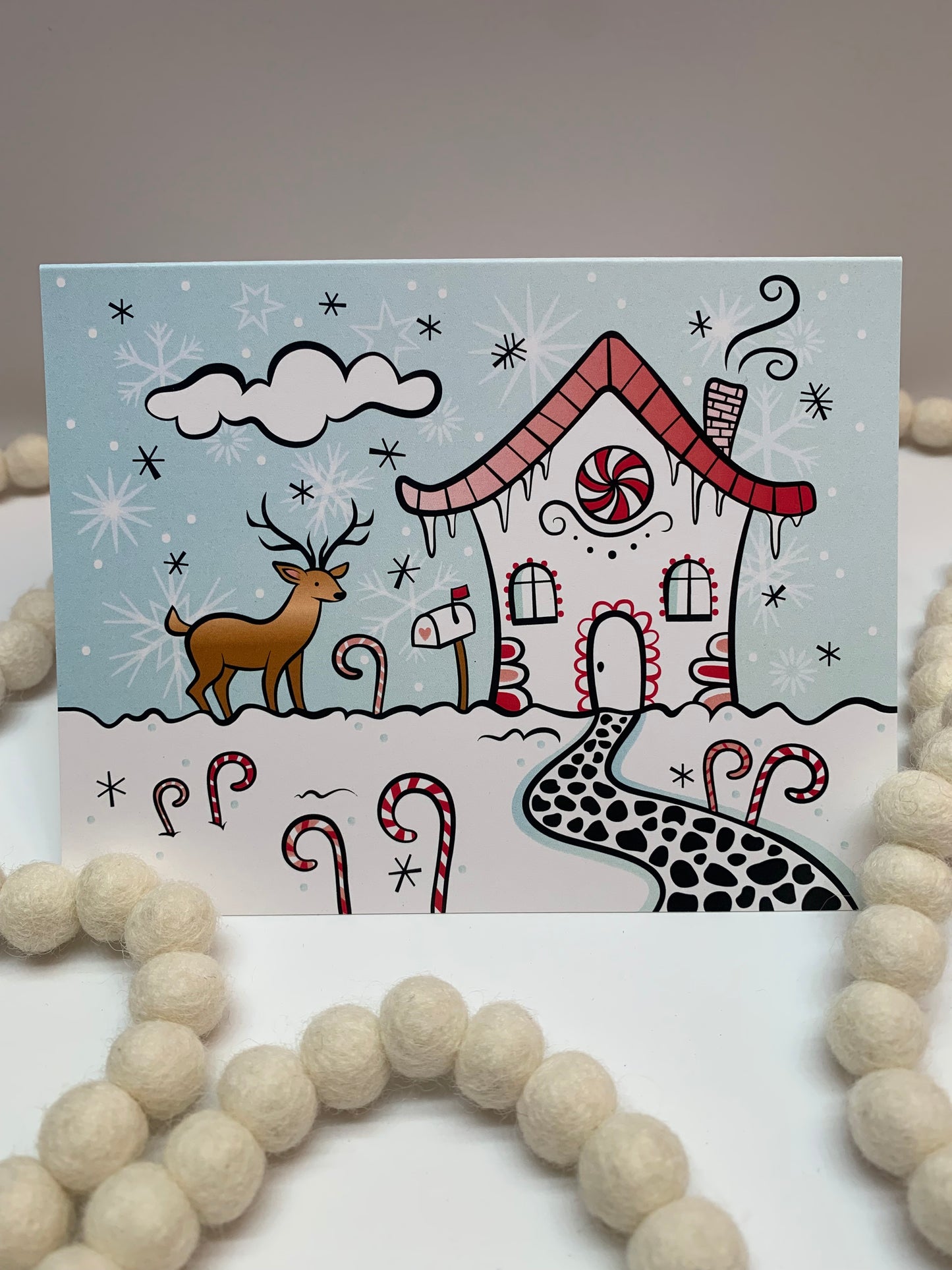 Holiday House Christmas Card