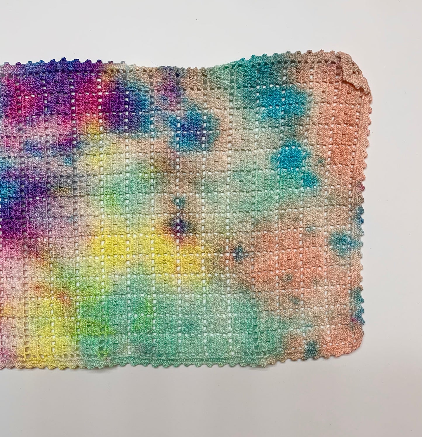 Rectangle Rainbow Doily