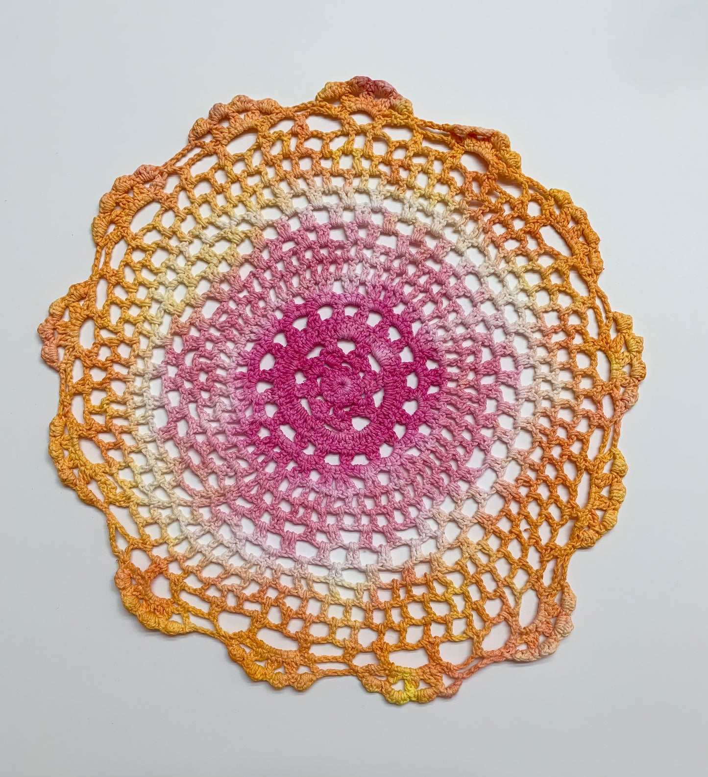 Sunset Doily